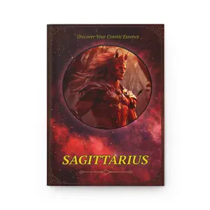 Sagittarius Cosmic Journal, Personalized Zodiac Journal, Unique Custom Designed Journal, Astrology Gift, Gift For Women, Sagittarius Gift, Hardcover Journal, Special Edition