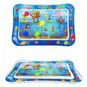 Baby Water Play Mat Toy, Water Doodle Mat, Inflatable Baby Pool Pad, Leak-Proof Design, Perfect for Tummy Time, Christmas Gift Idea, Mommy Fun Choice