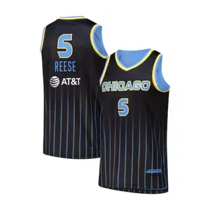 Unisex Reese #5 Black City Edition Basketball Jersey, Sport Clothing, Jersey For Fans