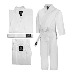 IntelliFun Karate Uniform with Belt for Kids Durable Student Karate Gi Martial Arts Uniform