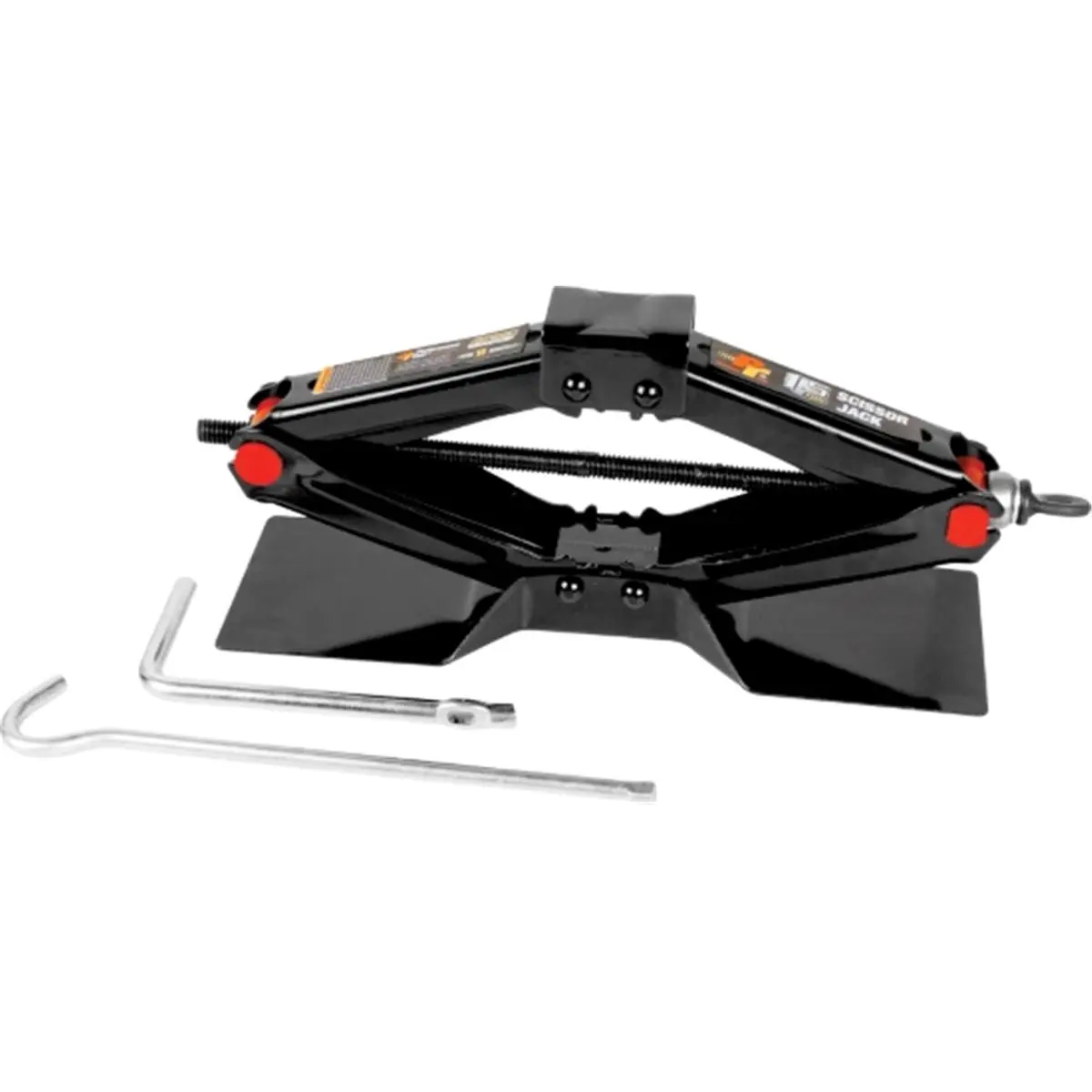 Perform Tool W1600 1.5 Ton Scissor Jack, Car Repair Tools, Steel