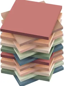 (16 Pack) Sticky Notes 3x3, Vintage Colors, Sticky Pads, Recyclable, Easy to Stick for Home, Office, Notebook