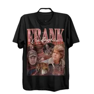 Vintage Frank Gallagher Shirt William H Macy Actor Tee Funny Shameless Fans Gift Tshirt Fitted Graphic Short Sleeve Top All Seasons Casual Fashion