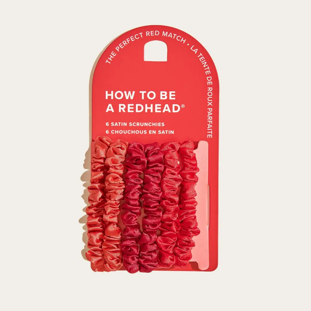 How to be a Redhead Scrunchies - Satin Hair Scrunchies for Redheads (6 Pack) How to be a Redhead Scrunchies - Satin Hair Scrunchies for Redheads (6 Pack)