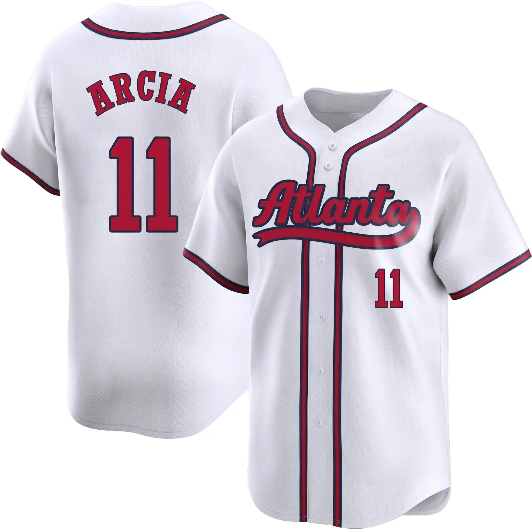 Atlanta Sports Fan Stitched Tee – Baseball Style Graphic Shirt