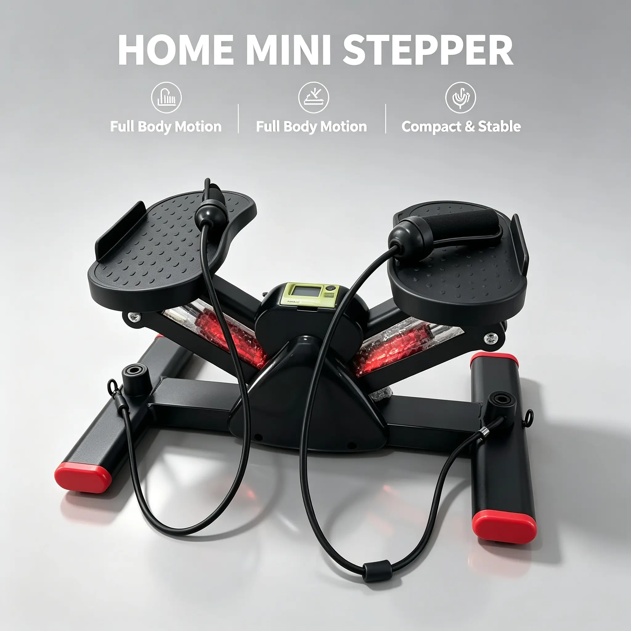 Home Mini Stepper Exercise Trainer,Smooth Hydraulic System Low‑Impact Indoor Step Machine with LCD Display Monitor,Resistance Bands Included,Compact Easy‑to‑Store Fitness Gear,Offered in Yellow & Red for Daily Home Activity stair lift