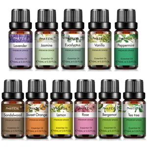 PHATOIL 10ml Aromatherapy Essential Oil For Diffuser,Soap & Candle Making-Eucaly