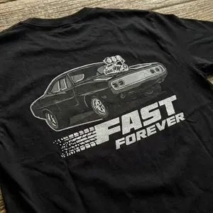 Fast&Furious Dodge Charger Movie T-Shirt, M Dominic Paul Walker Vin Diesel Car