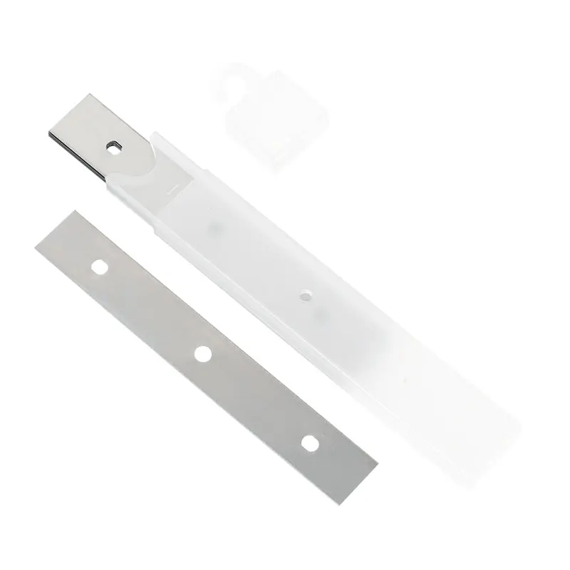 Moerman Sharkblade Scraper Blades 20-Pack High-Quality Double-Edged Razor Blades for Precision Scraping Stainless Steel Construction 150 mm x 0.2 mm