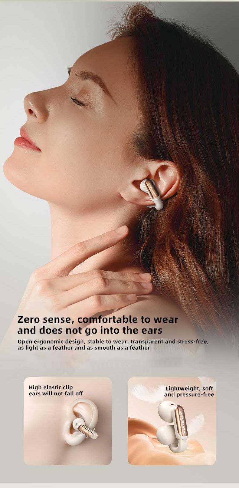 Monster Clip-On Open Ear Wireless Earbuds, Bluetooth 5.4 Headphones with ENC Noise Cancelling Mic, Ultra-Light Secure Fit for Sports, Running & Workouts, Hi-Fi Stereo Sound, 40H Playtime, Fast Charging – Halloween Gifts for Men and Women Monster Clip-On Open Ear Wireless Earbuds, Bluetooth 5.4 Headphones with ENC Noise Cancelling Mic, Ultra-Light Secure Fit for Sports, Running & Workouts, Hi-Fi Stereo Sound, 40H Playtime, Fast Charging – Halloween Gifts for Men and Women