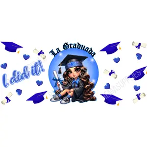 2026 Graduation uv dtf cup wrap, senior uv dtf cup wrap, transfers de graduacion uvdtf