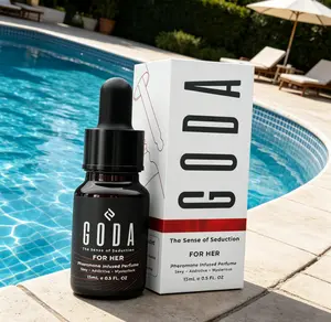 GODA Pheromones Perfume for Women – The Original, Long-Lasting Feminine Fragrance with Jasmine & Rose, Vegan & Cruelty-Free, 15ml / 0.50 fl. oz