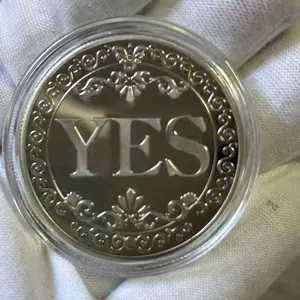 Lucky Coin: A "Yes/No" Decision Coin—A Special Gift Suitable for Everyday Use.