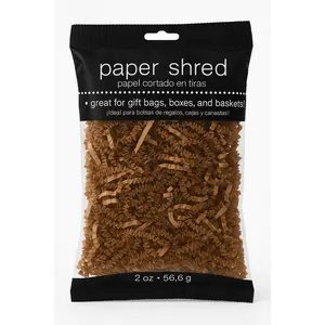Kiwi Green Crinkle Paper Shreds for Gift Wrapping, 2 oz