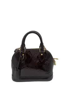 Pre-owned Louis Vuitton Monogram Vernis Alma BB Handbag/JM06114523/4523