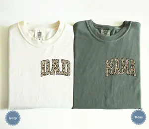 Camouflage Matching Mom Dad Shirt Set Camo Mama Dad Pocket Shirt Mom Dad Gift Pregnancy Reveal Shirt Baby Announcement New Parents Gift