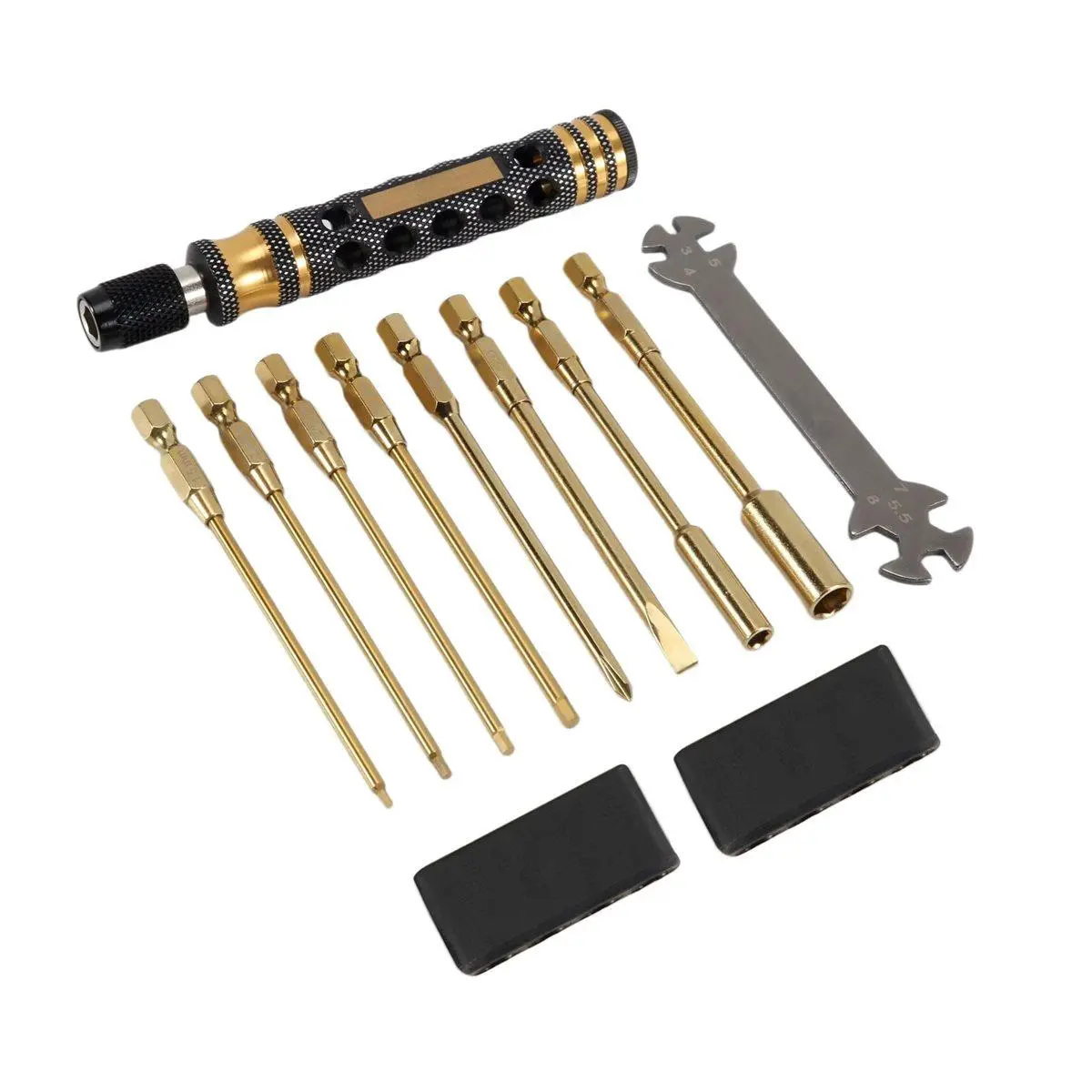 9 in 1 RC Tool Kit, RC Car Tool Kit RC Hex Driver Screwdriver Set for RC Car Hobby Tools