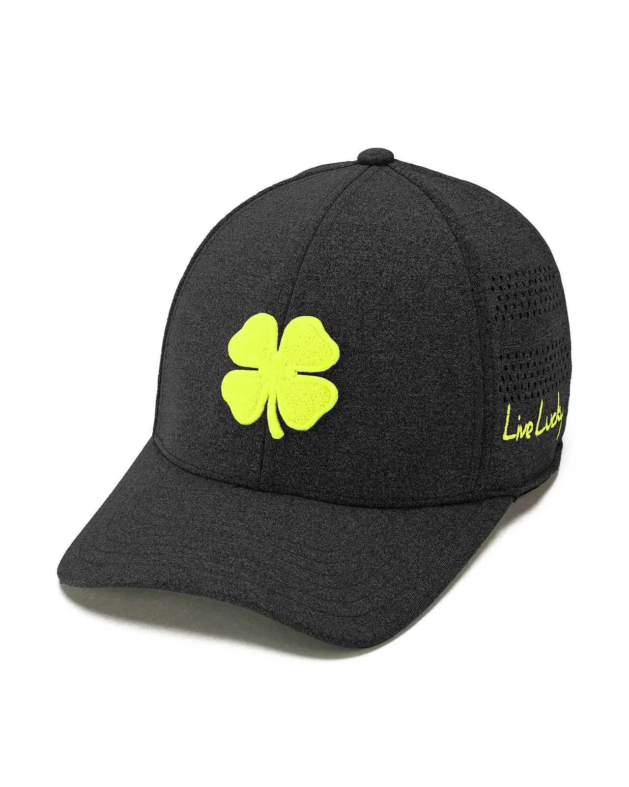 Lucky Heather Laser 2 Black Memory Fit Hat Lucky Heather Laser 2 Black Memory Fit Hat