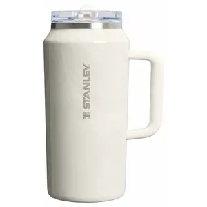 Stanley 64 oz Stainless Steel Quencher Pro Tour Tumbler Calcite Calacatta