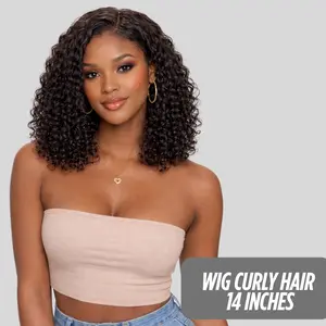 Wig Curly Hair 14 Inches