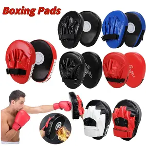 Curved Boxing Hand Target PU Leather Boxing Punching Bag Wear Resistant Taekwondo Hand Target Sports Training Equipment