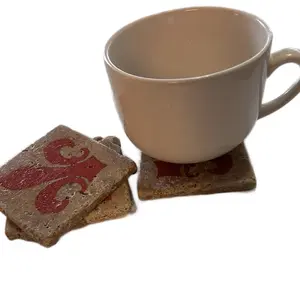 Ceramic Tile Drinking Coasters for Kitchen Tableware