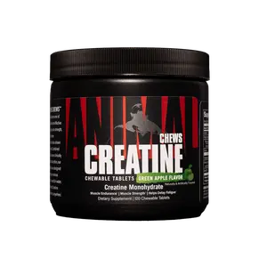 Animal Creatine Chews Tablets with Sea Salt and Astragin for Absorption (30 servings)