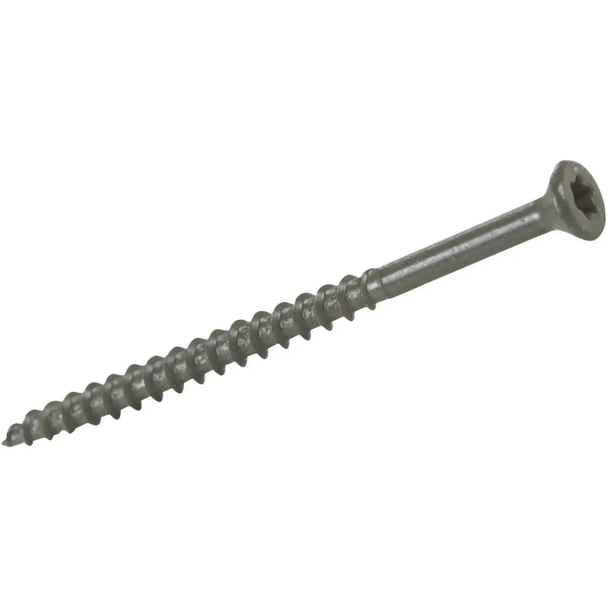 212 MAIN Heavy-Duty Deck & Fencing Screws, 3.5 in Star Drive, Polymer Coated Bugle Head for Cedar, Redwood, and Siding, 25 lb Box