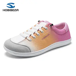 HOBIBEAR Barefoot Shoes, Minimalist Canvas Slip-On Walking Shoes for Men and Women, Wide Toe Box & 0 Drop Footwear