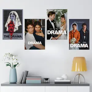(UNFRAME POSTER) The Drama Poster, Movie Moment Wall Decor Gift For Sport Fans