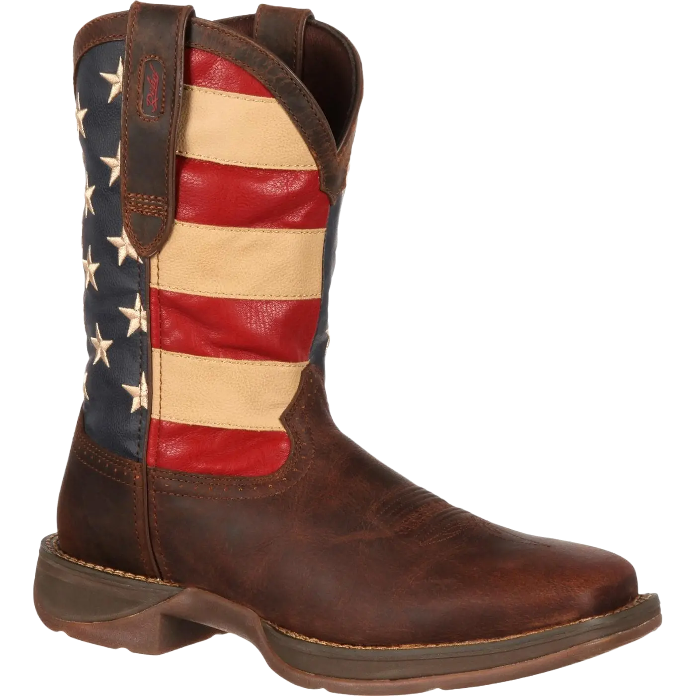 Durango Men’s Rebel Patriotic Pull-On Flag Boots DB5554 Durango Men’s Rebel Patriotic Pull-On Flag Boots DB5554