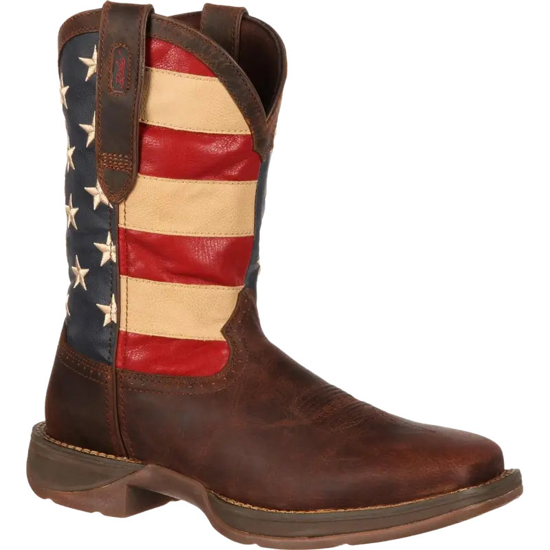 NEW ARIAT men\'s spitfire usa flag boots in brown Mns Spitfire,10061198,Ariat International, Inc main image 4
