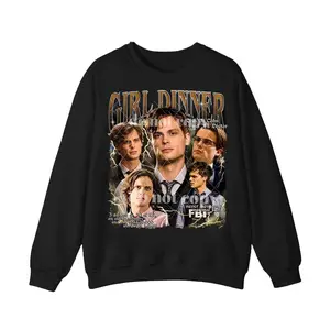 Spencer Reid Criminal Minds Girl Dinner Vintage T-Shirt Sweatshirt Hoodie, Spencer Reid Shirt, Dr Spencer Reid Criminal Minds Shirt, Spencer Reid Merch, Criminal Minds Merch, Matthew Gray Gubler Shirt