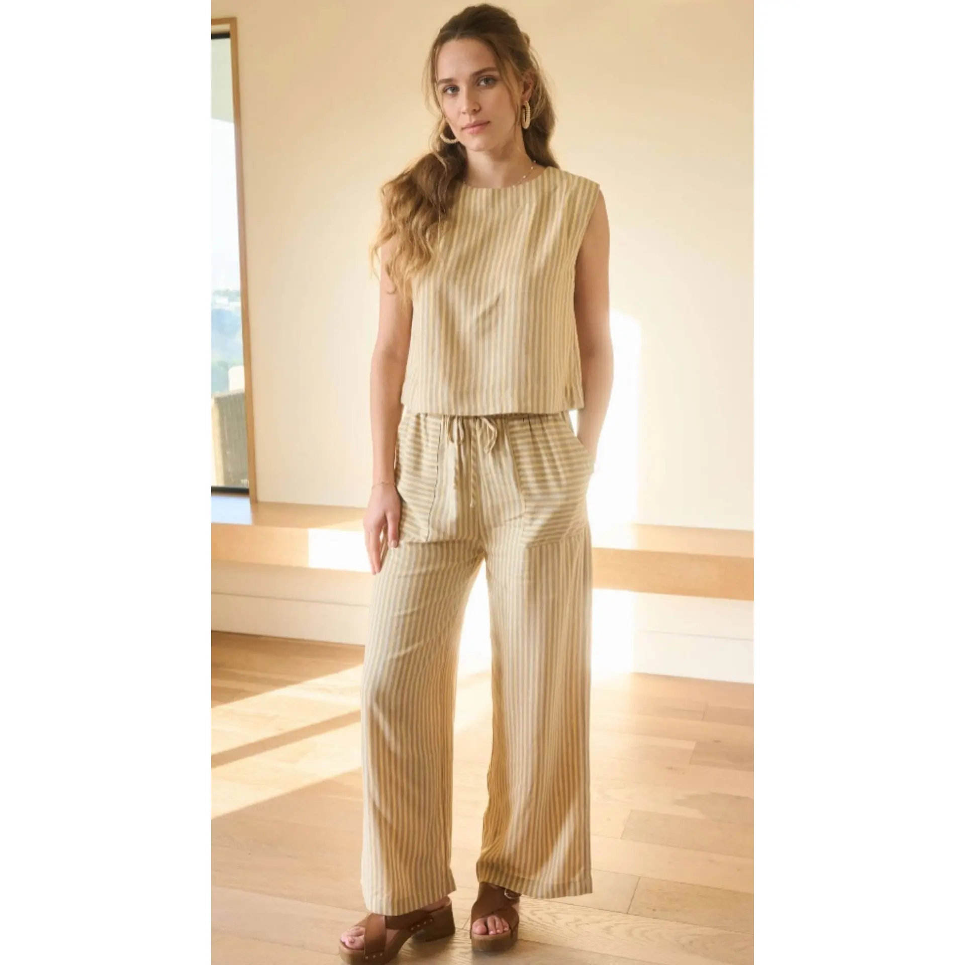 Citrus Linen Pants