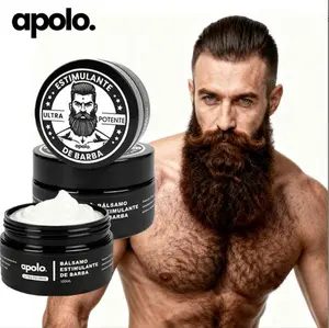 Apolo Ultra Potente Minoxidil Beard Growth Cream for Men Special Thickening Blend Super Strong Stimulant Fast Follicle Wake Up Repair Sparse Areas Perfect Beard - Root Enhancer, Hair Care