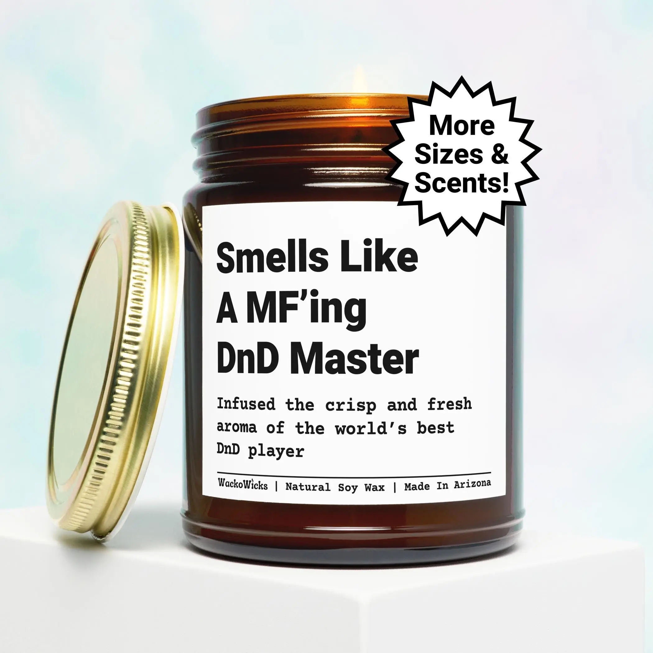 DnD Player Gifts, DnD gifts, Dungeons and Dragons, DnD Group Gifts, DnD Candle, Dungeon Master Gift, DM Gift
