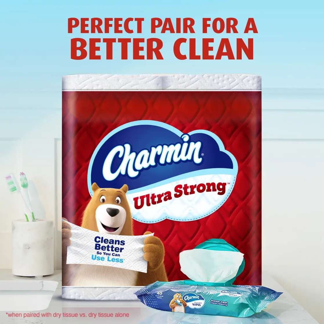 Ultra Strong 2-Ply Toilet Paper, 30 Mega Rolls, 220 Sheets Per Roll, Septic Safe Bathroom Tissue with Diamond Weave Texture for Home and Family Use