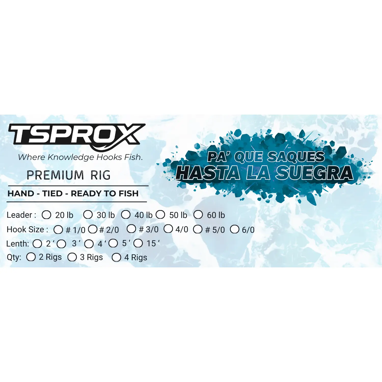 Premium Rig 50 lb Premium Rig 50 lb