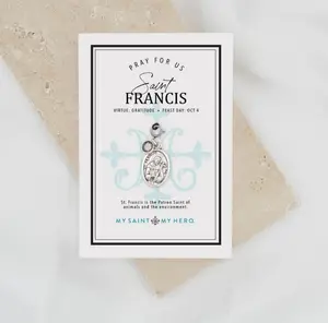 Saint Francis Medal Charm