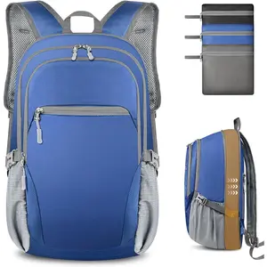 Lightweight Packable Hiking Backpack Water Resistant Expandable 20L-28L for Women Men, RFID Day Pack for Travel