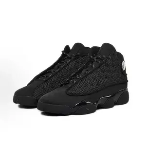 Black and White Panda Basketball Shoes for Men Onyx High-Top Sneakers.