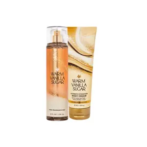 Warm Vanilla Sugar Women's Body Mist and Cream Bundle