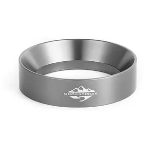 CrossCreek 58mm Espresso Dosing Funnel | Fits All 58mm Espresso Portafilter | Breville/Rancilio/La Marzocco/etc. | Espresso Machine Accessories for Coffee Bar