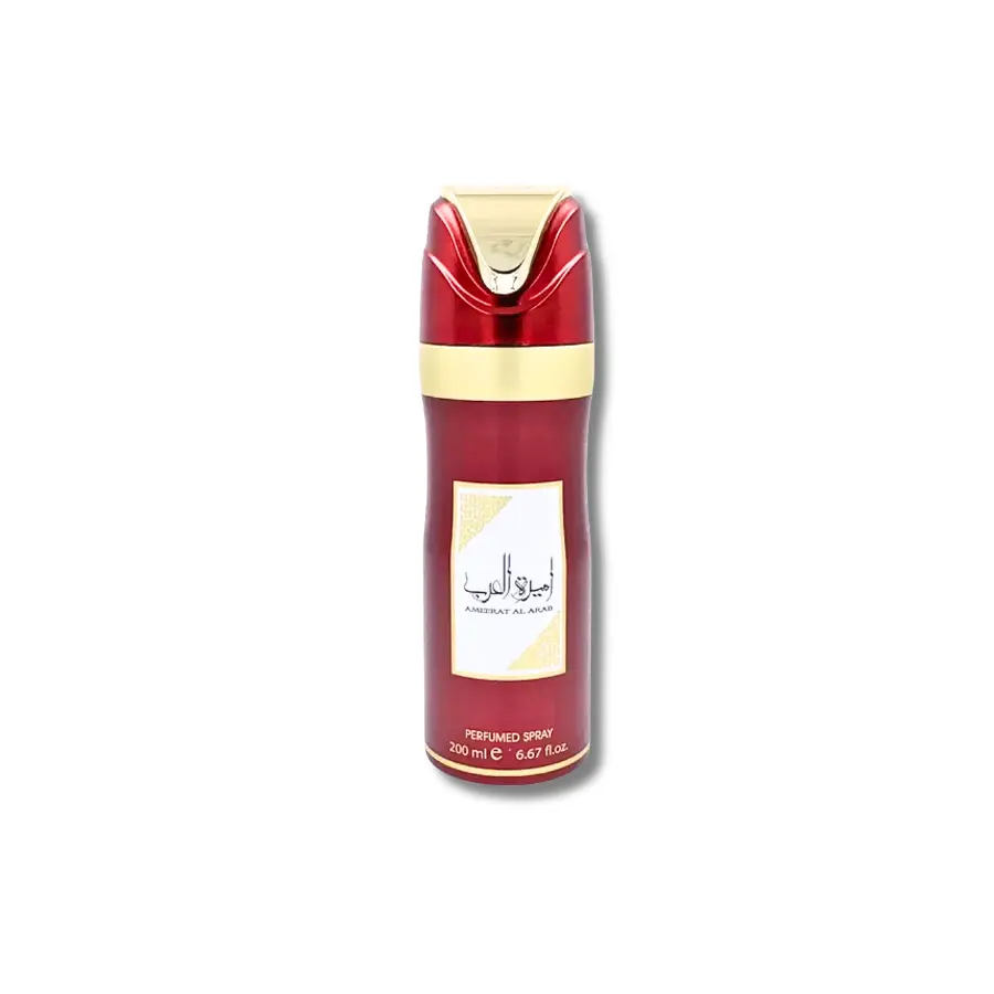 Lattafa Ameerat Al Arab Deodorant Body Spray, Refreshing Bodydeodorant with a Tender Scent for Daily Odor Protection for Adults, 200ml (6.67 fl oz), Daily Use, Perfumed Deodorants