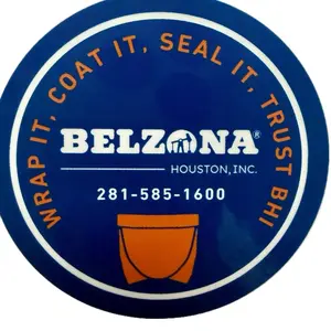Belzona Sticker-Blue