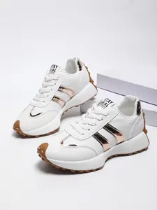 Women Height Increasing Thick Sole Non Slip Comfortable Breathable Running Shoes for Outdoor Sports