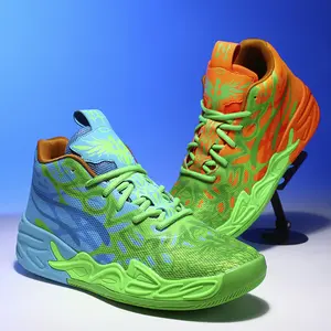 Brand GGOR Basketball Shoes, Training Sneakers, Squeaky Friction Sound, Mandarin Duck Color, 2026 New Style, Breathable Durable, Adult Sports Sneakers