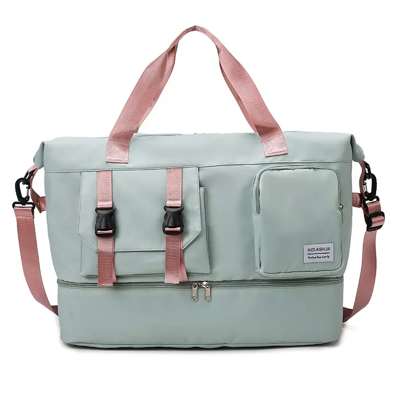 Pink paired with green