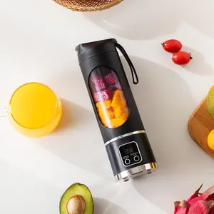 Portable USB Rechargeable Blender and Juicer, Easy Clean, Ideal for Fruit and Vegetable Drinks, Perfect for Outdoor Camping and Sports