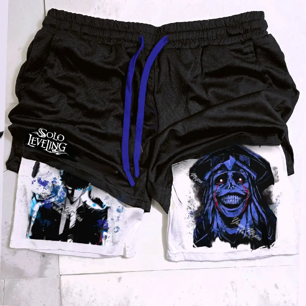 Solo Leveling "Anime" Gym Shorts